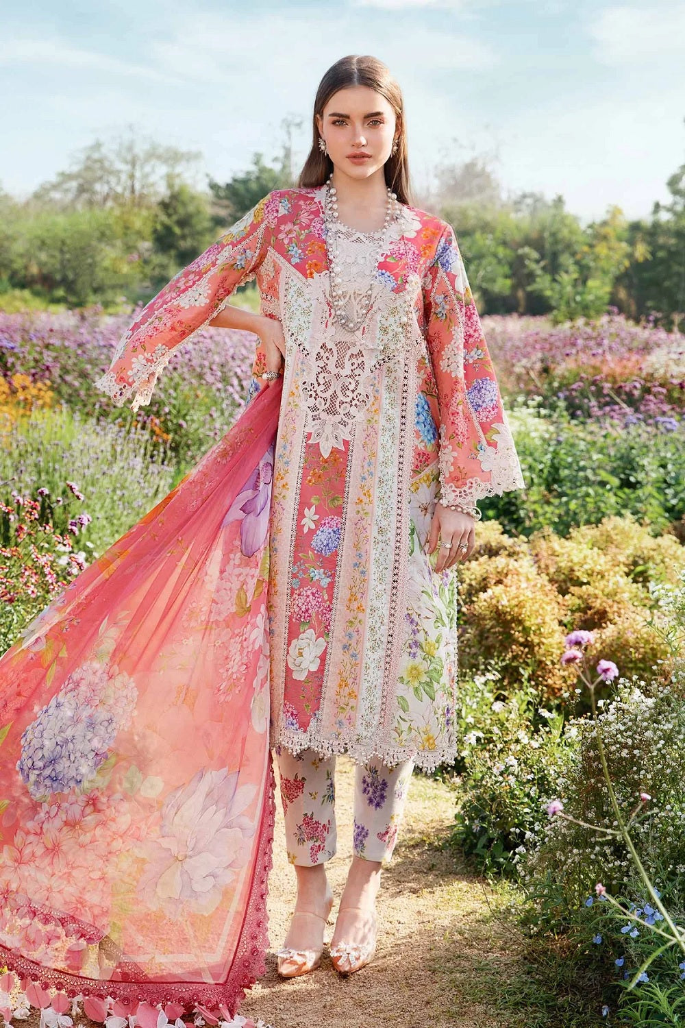 Maria B Eid Collection 2025 MPT-2509-B - TC-1176