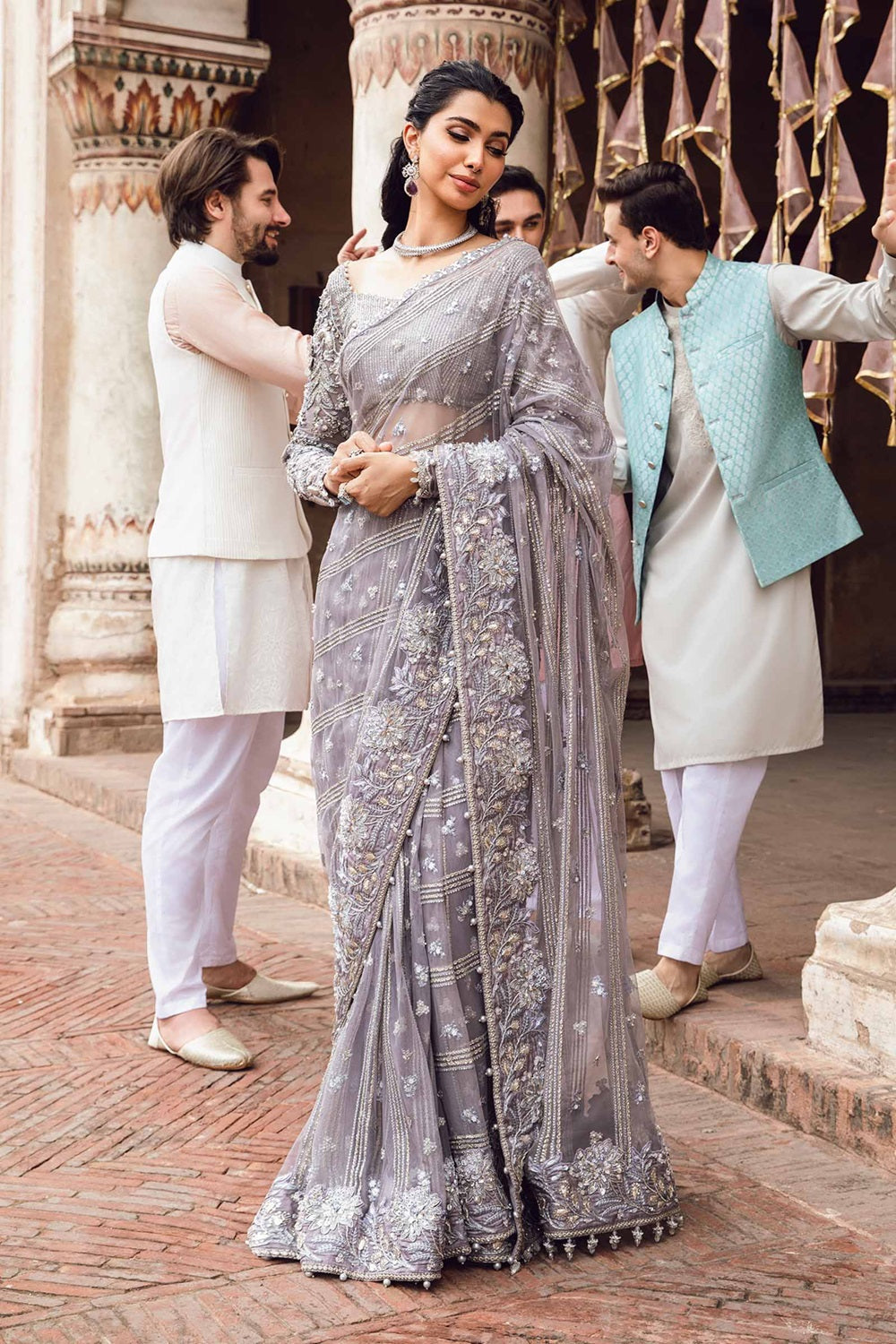 Marai.B Luxury Wedding Couture Saree MC-1016 IFORA - TC-1625