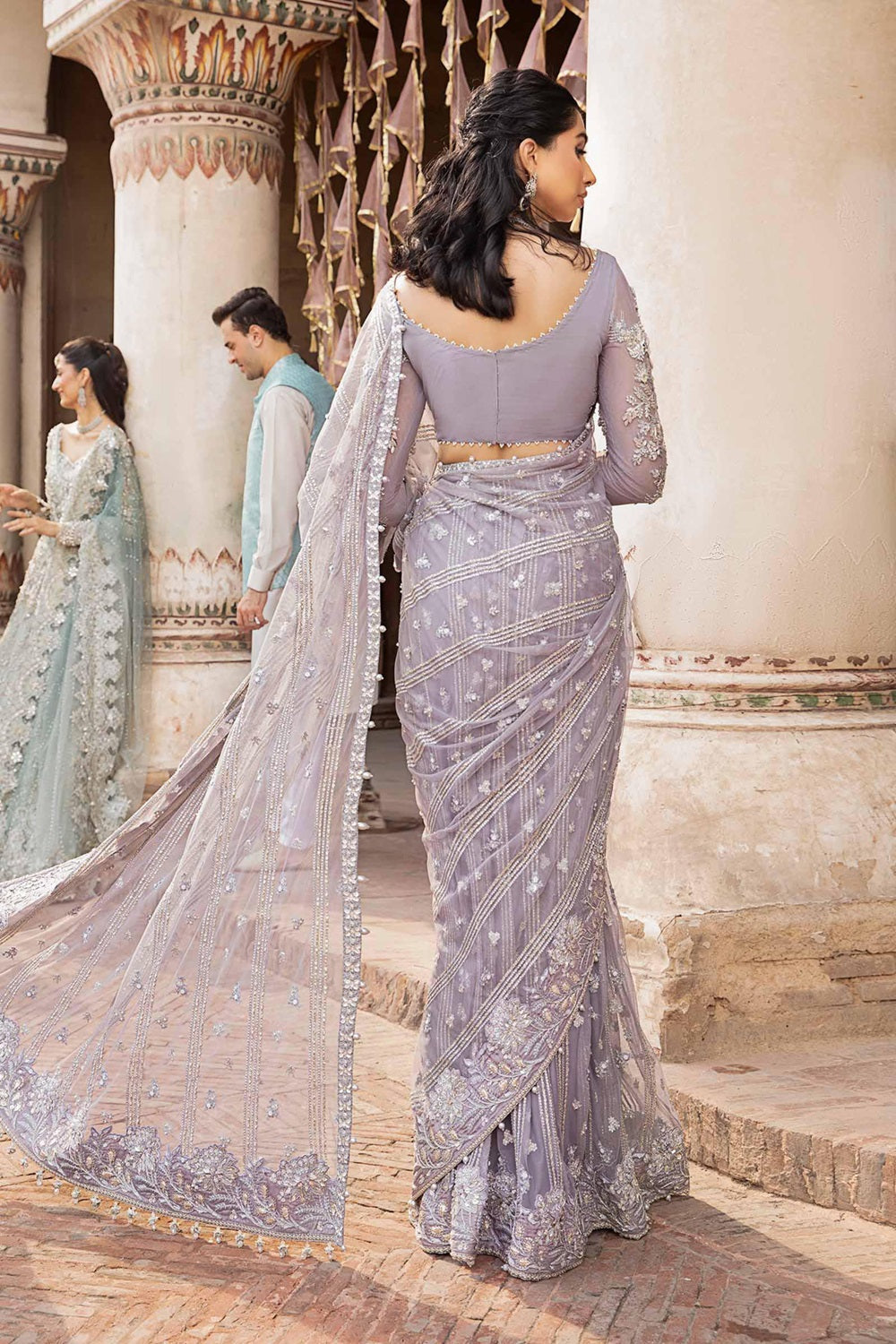 Marai.B Luxury Wedding Couture Saree MC-1016 IFORA - TC-1625