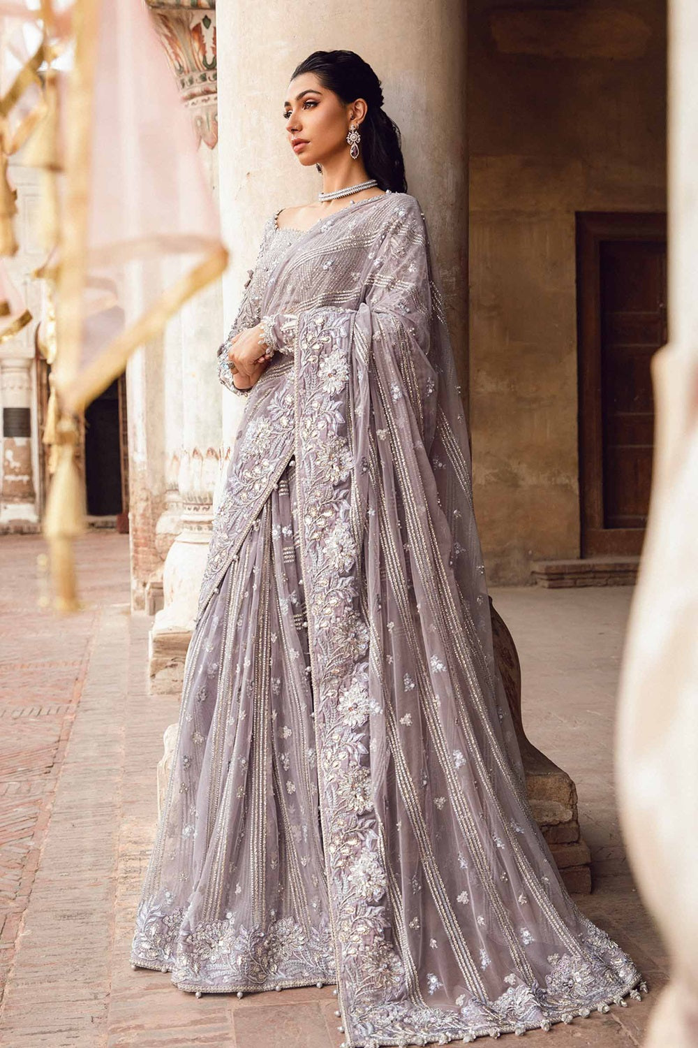 Marai.B Luxury Wedding Couture Saree MC-1016 IFORA - TC-1625