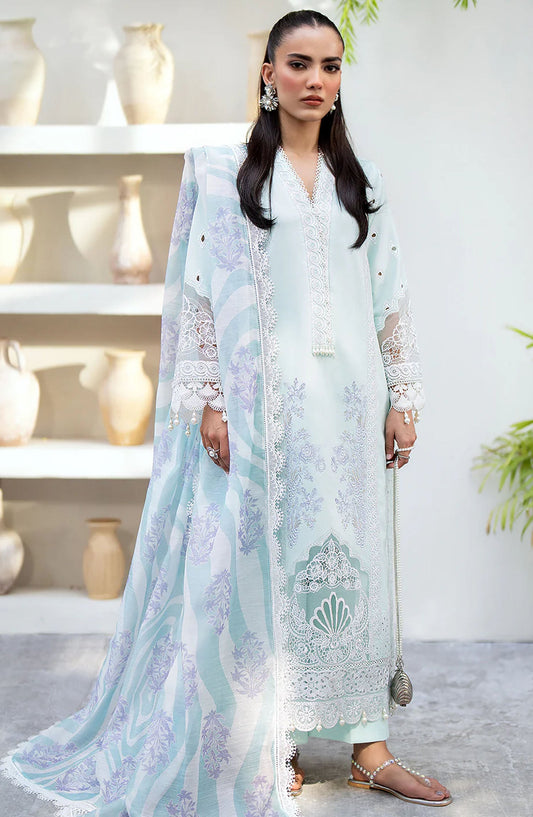 Luxe Lawn Eid Collection By Saad Shaikh - Meraki