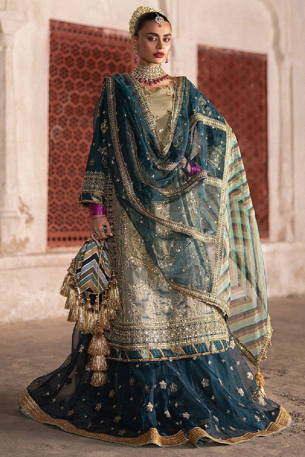 MNR - Wedding Couture by Mohsin Naveed Ranjha -LEHAR - TC-1798
