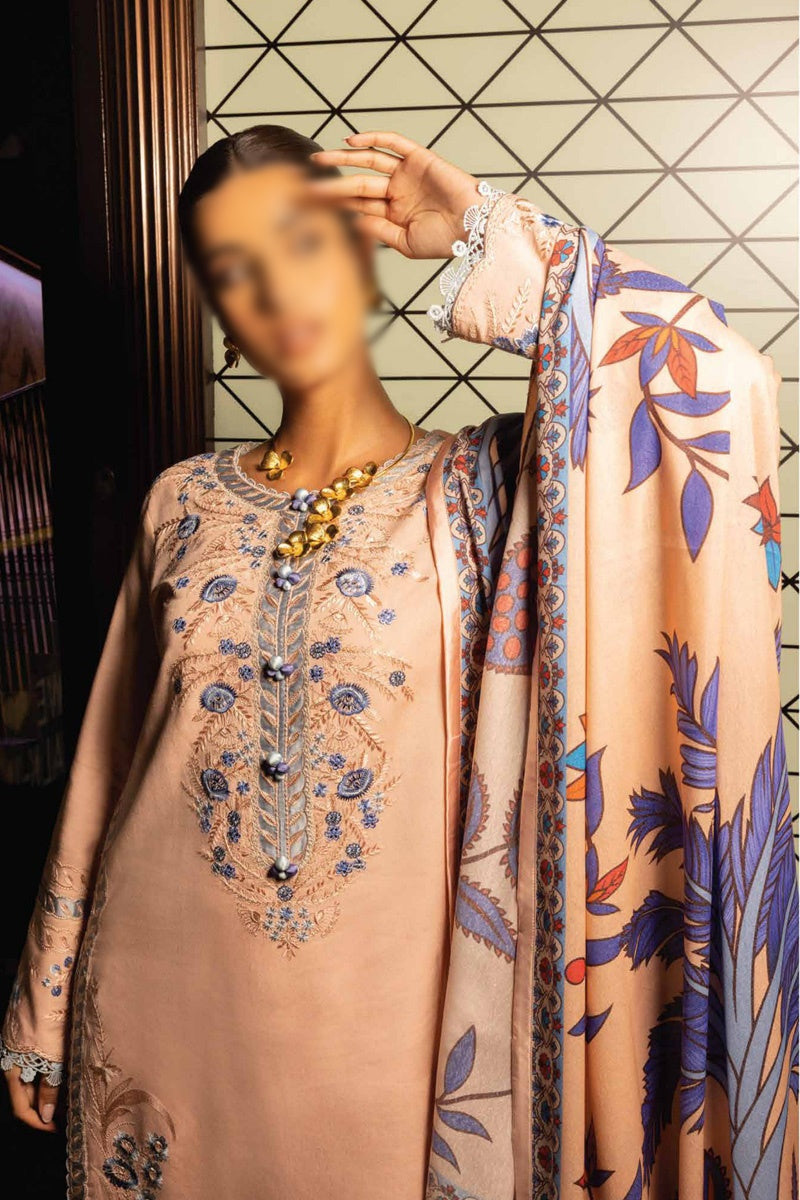 Mushq Broadway Unstitched Winter Collection 2023 - MNW 01 Regal Regent