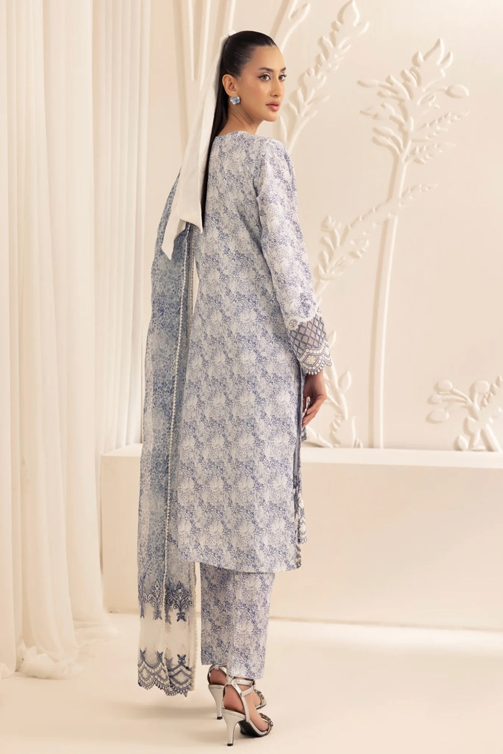 Mohagni Embroidered Lawn Edition'25 SPL-03 - TC-1225
