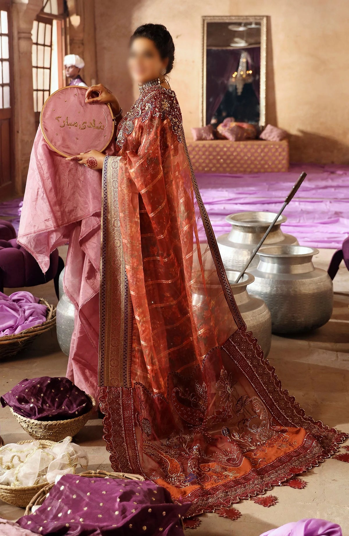Nureh Jhoomro Luxury Wedding Collection 2024 - NL-71