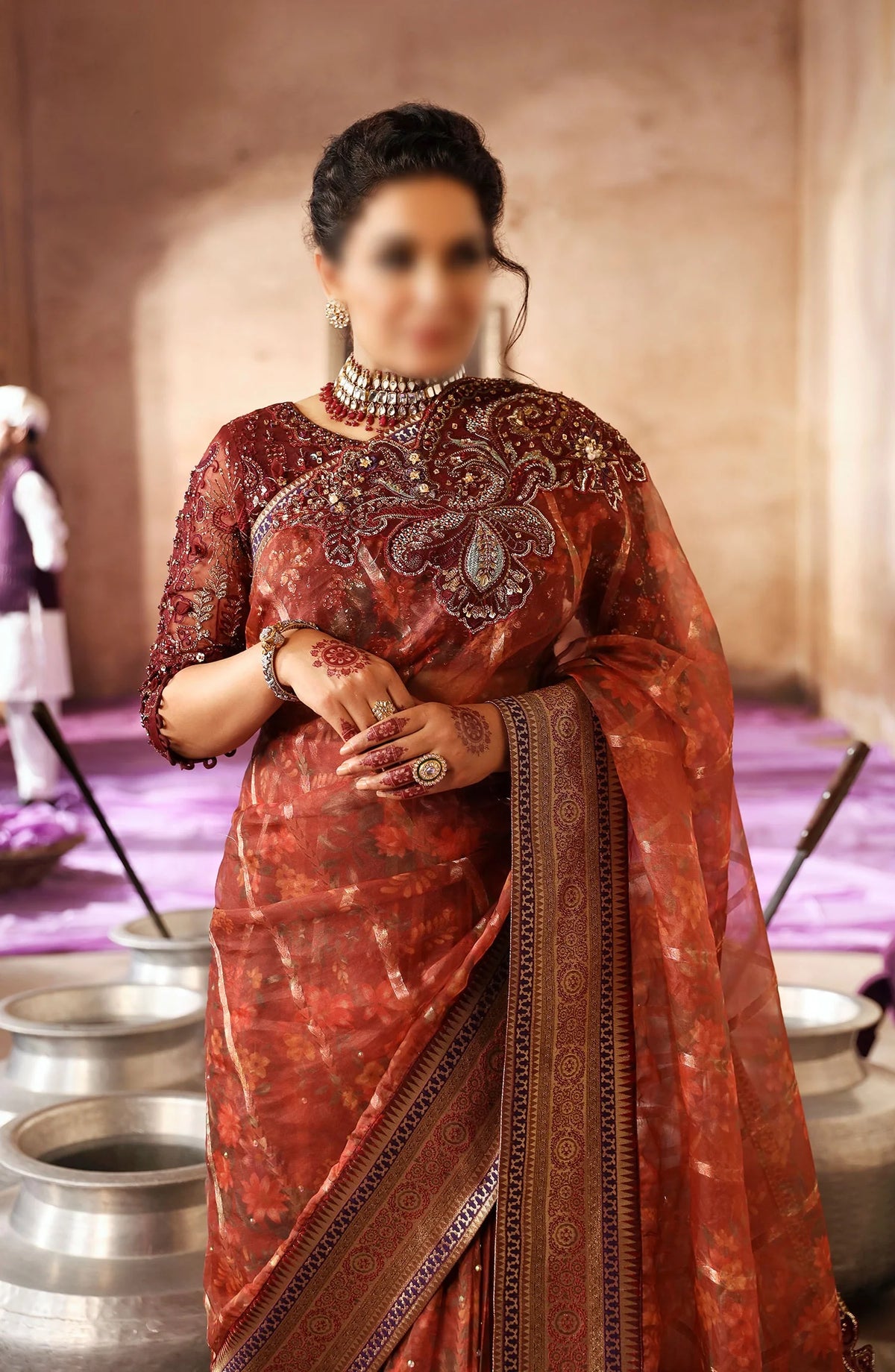 Nureh Jhoomro Luxury Wedding Collection 2024 - NL-71