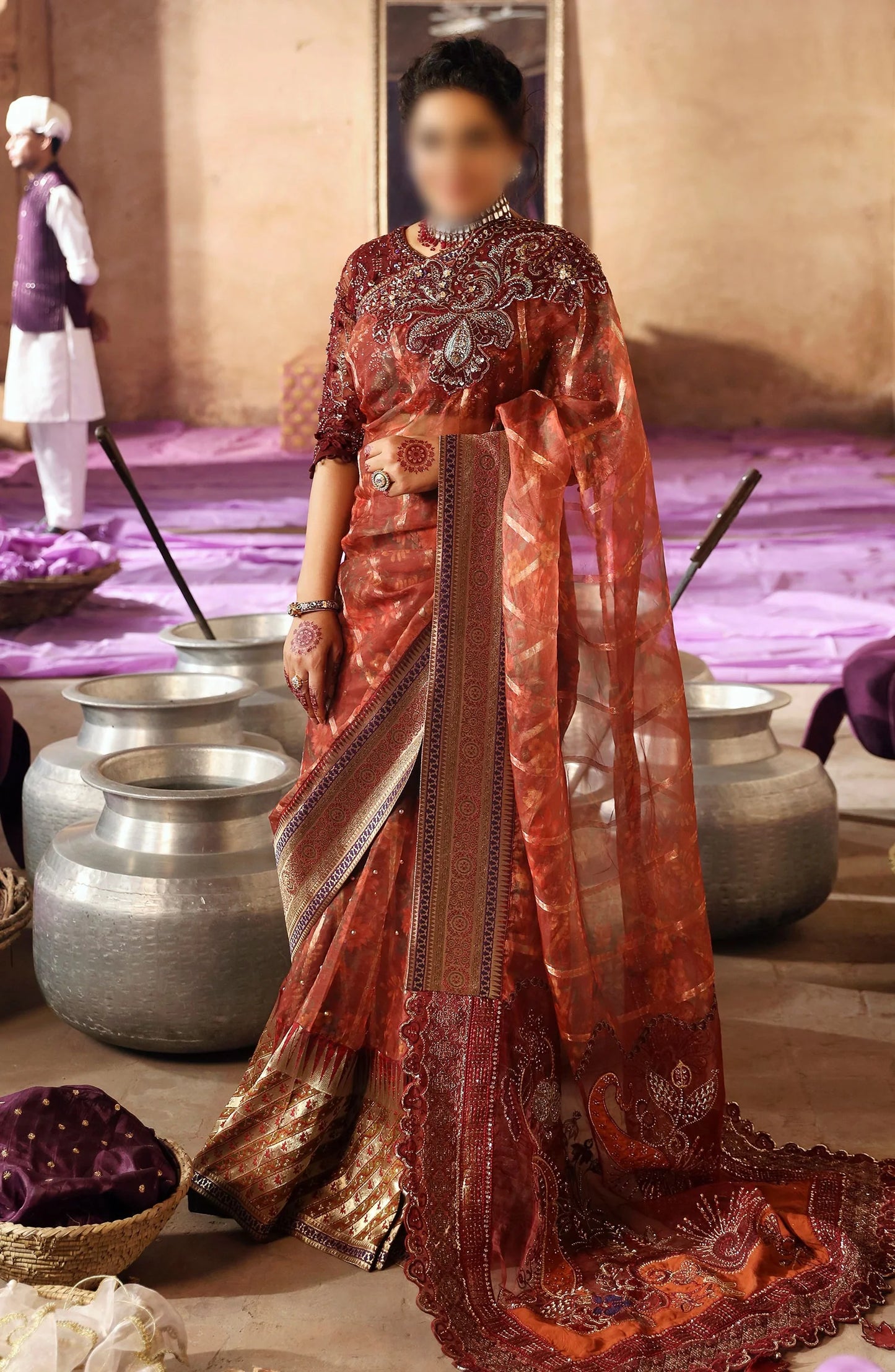 Nureh Jhoomro Luxury Wedding Collection 2024 - NL-71