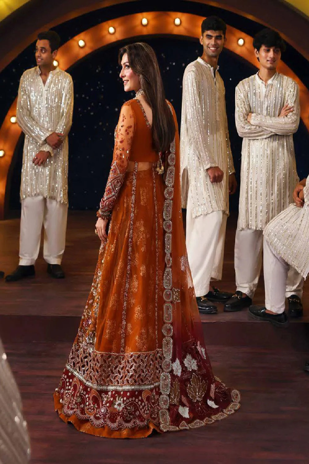 Nureh Jhoomro Hand Embellished Wedding Edit'26 NL-80 Zardozi - TC-1631