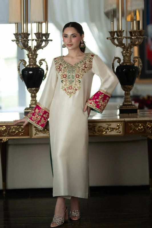 Aleena Khan - Poshkari Luxury Embroidered & Hand Made Edit'26 - TC-1732