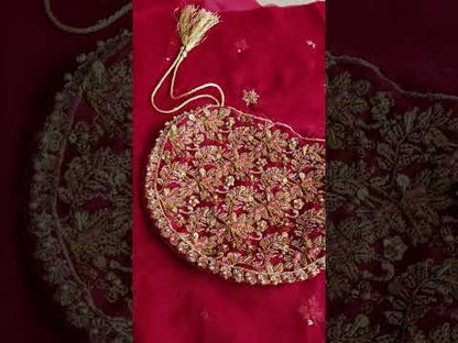 Haris Shakeel Luxury Chiffon Embroidered Edit - HR 69 Aisha Afridi - TC-1540