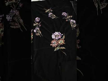 Maria.B. Winter LUXE Luxury Embroidered Velvet Suit | WLS-1306 - TC-1647