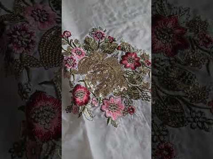 Ethnc Luxury Raw Silk Formal Collection | Elegant Designer Formal Wear 2025 - TC-1384