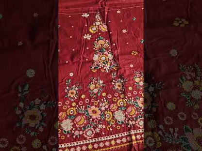 Hussain Rehar KESTANE Luxury Festive Lawn ZAN SS26 - TC-1811