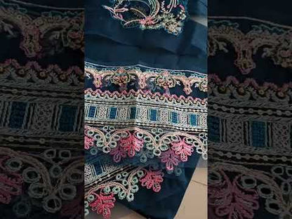 Qalamkar - SAHIL KINARE LUXURY LAWN - FP-16 KIRA - TC-727