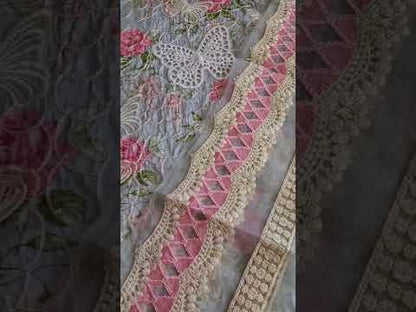 MPRINTS SPRING SUMMER '26 D2901-A Embroidered Lawn - TC-1544