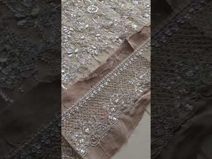 Baroque Chantelle Luxury Embroidered Chiffon CH14-08 - TC-1781