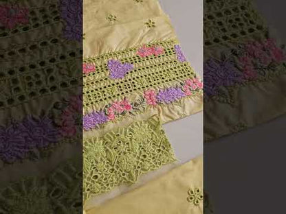 Elaf Premium - Luxury Lawn Edition' 26 - ELH-1A PISTACIA - TC-1503