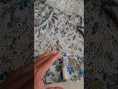 Crimson Breeze Embroidered Lawn Eid Festive'26 - TC-1574