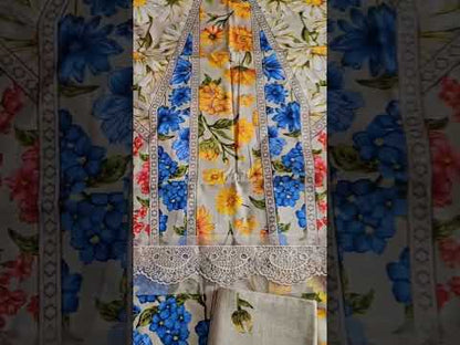 MPRINTS SPRING SUMMER '26 D10-A Embroidered Lawn - TC-1496