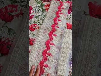 MPRINTS SPRING SUMMER '26 D02-A Embroidered Lawn - TC-1511