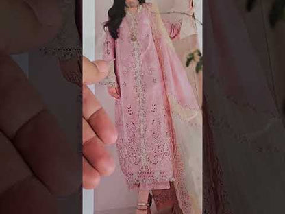 Qalamkar SA-09 HANIYA Luxury Lawn Eid Edit'26 - TC-1543