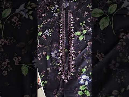 Baroque Printed Embroidered Lawn SF-4405 - TC-1583
