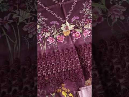 MPRINTS SPRING SUMMER '26 D09-B Embroidered Lawn - TC-1516