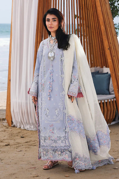 Qalamkar - Sahil Luxury Lawn '26 - SA-08 ZAYNA - TC-1559