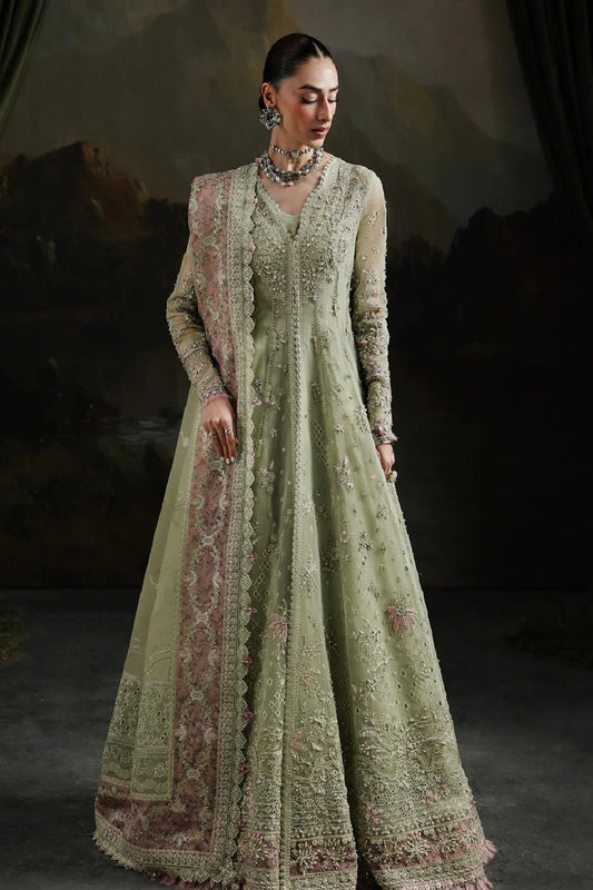 Qalamkar - Elirah Luxury Wedding Formal'26 Maxi MF-02 SAGE AURA - TC-1782