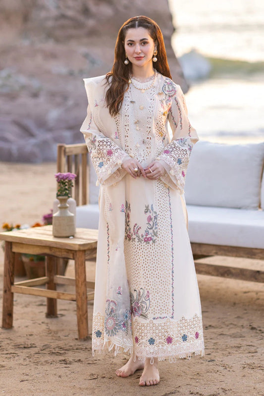 Qalamkar - SAHIL KINARE LUXURY LAWN’25 - FP-09 SELIN - TC-739