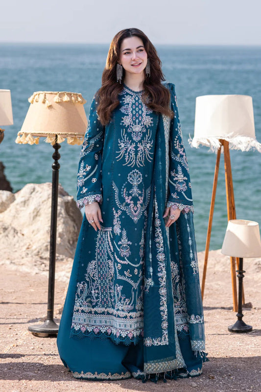 Qalamkar - SAHIL KINARE LUXURY LAWN - FP-16 KIRA - TC-727