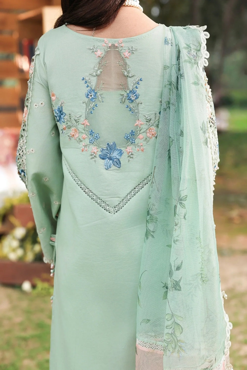 Sardinia TALES OF PETALS Luxury Lawn'26 - SUMMER SAGE - TC-1568