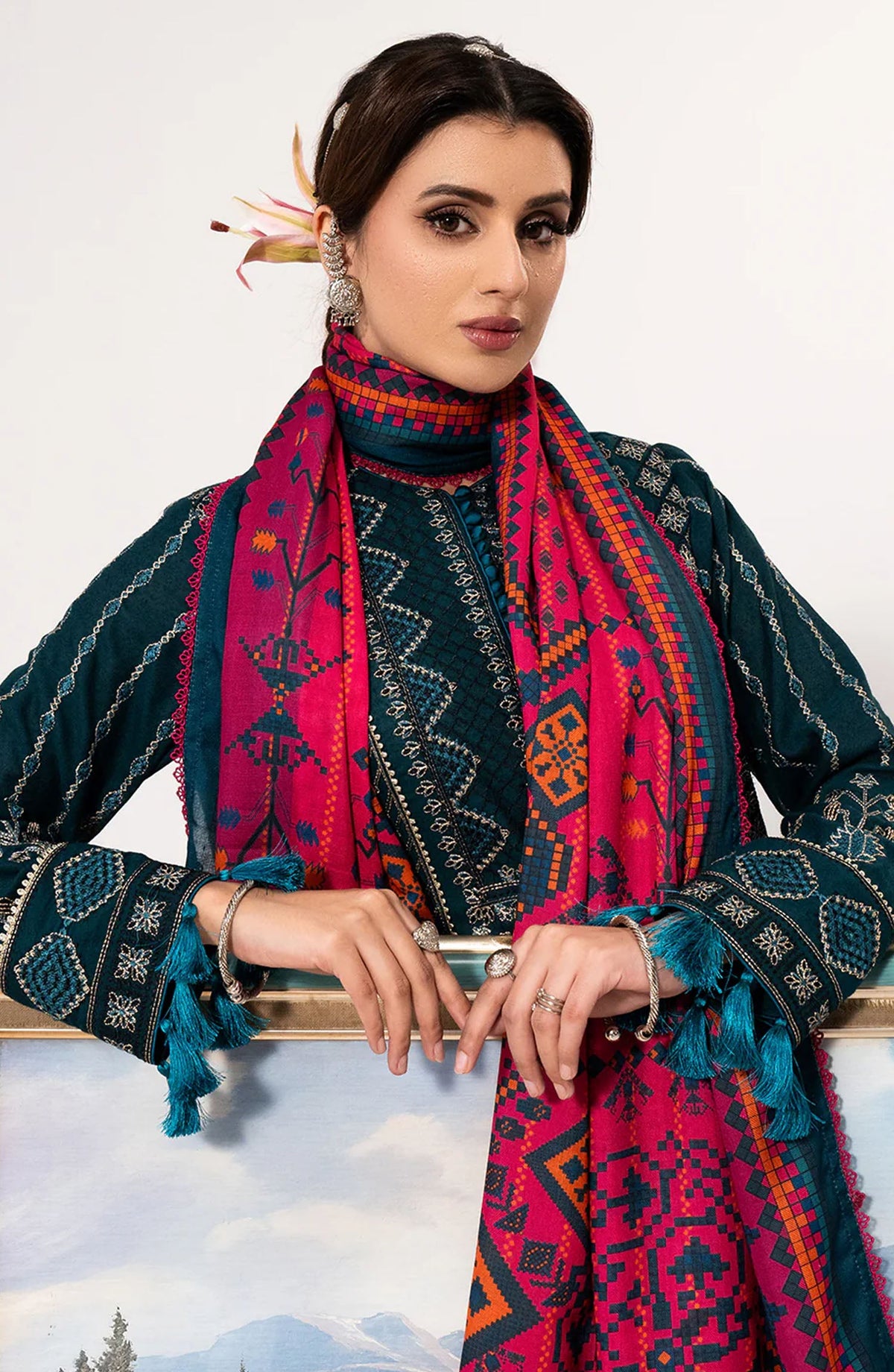 Luminaa Luxury Winter Collection By Saad Shaikh - Sterling