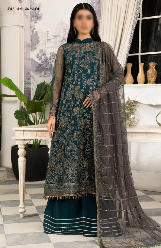 Zarif Afsanah Formal Edit Collection 2024 - ZAF 04 GURIYA