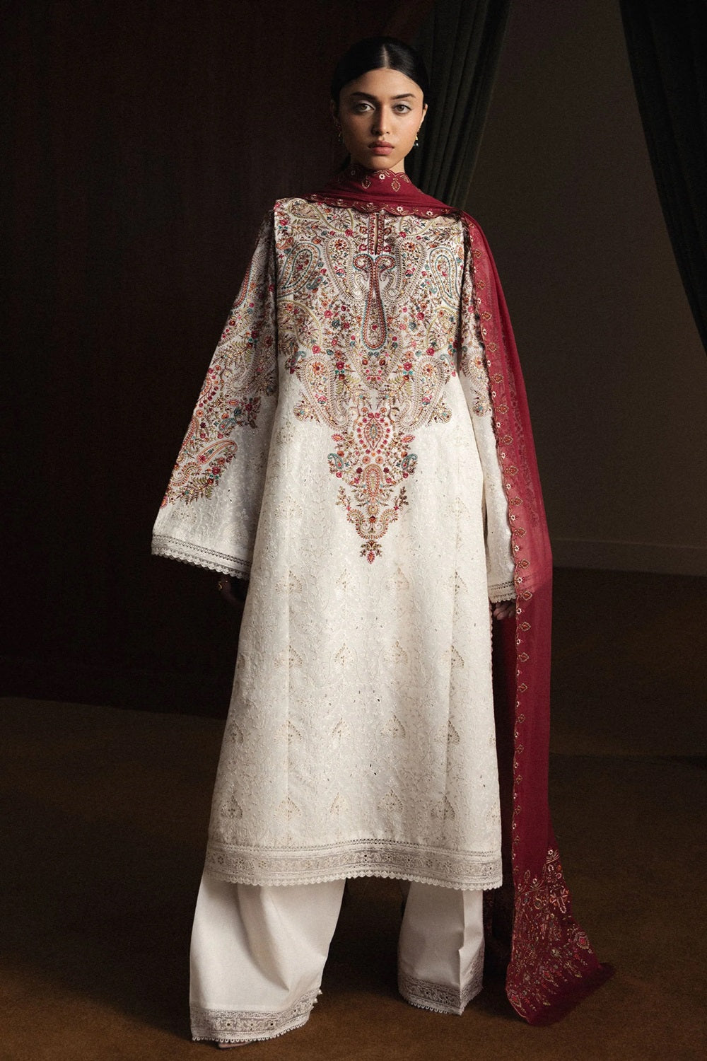 Zara Shahjahan Hikari-D7 Luxury Lawn Satori 2026 - TC-1572