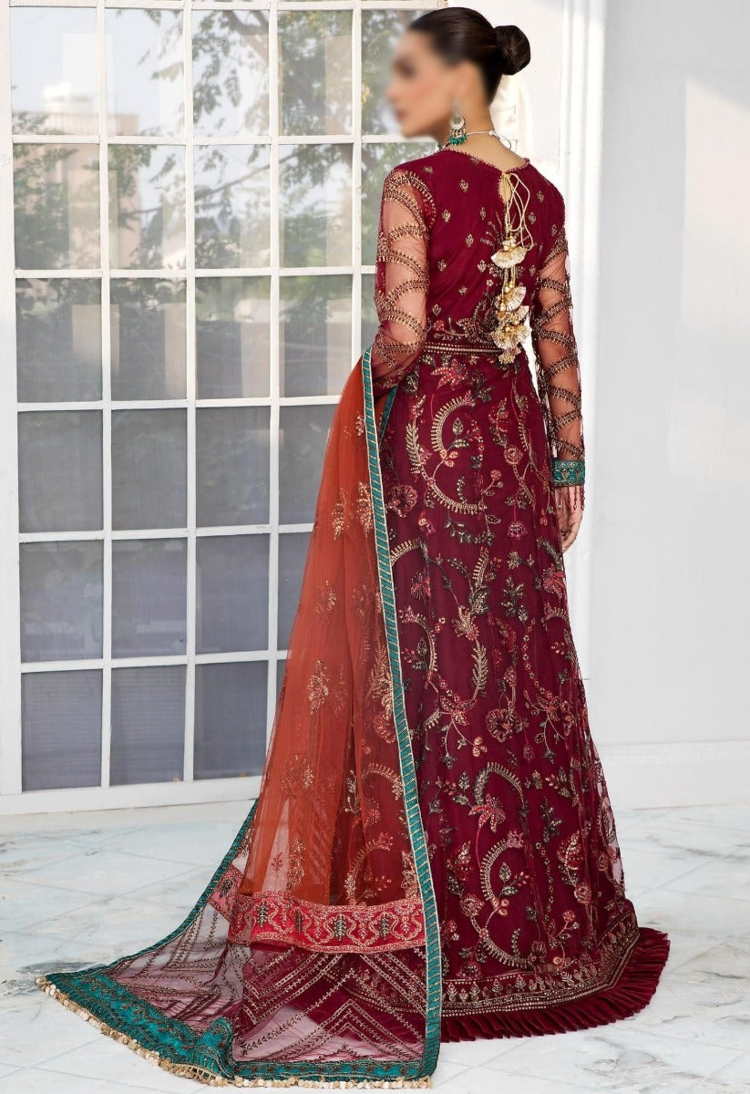 DeLuxury Unstitched Formal Edit by Zarif ZDL 01 ROUCHE