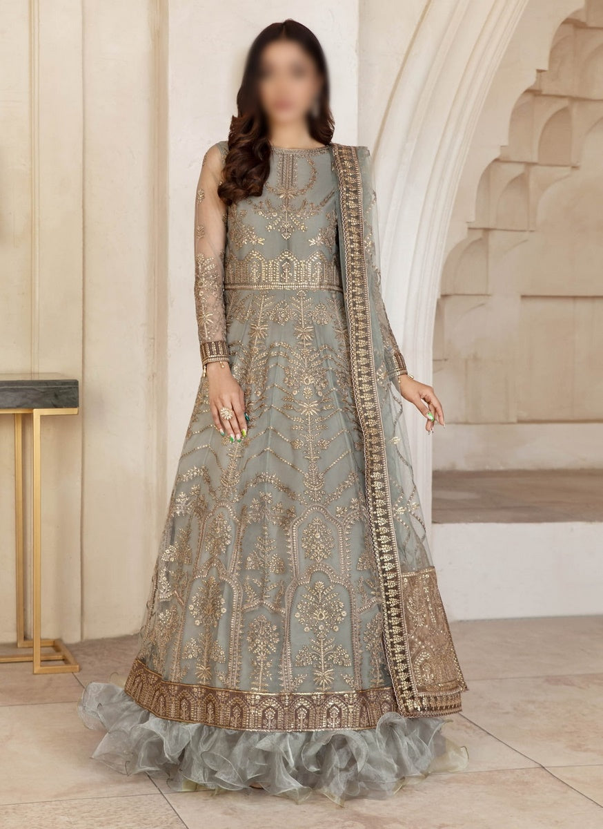 Gulzaar Embroidered Festive Chiffon Collection D-ZFG 01 GUZEL
